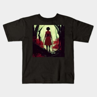 Lost in the Woods - best selling Kids T-Shirt